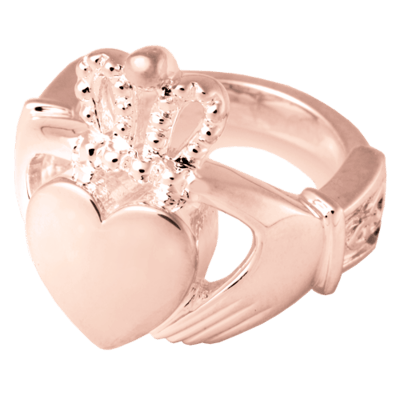 Love Claddagh Cremation Ring IV